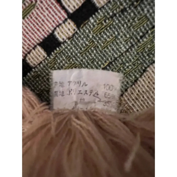 3 Needlepoint tapestry Bear Cozy Home fringe zip closure16.5Wx17 L pillow covers - Picture 7 of 7